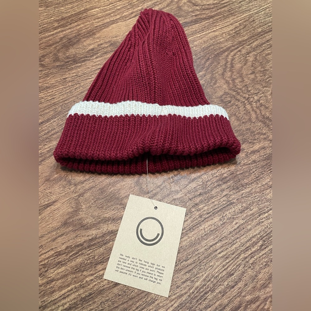 Cranberry beanie
